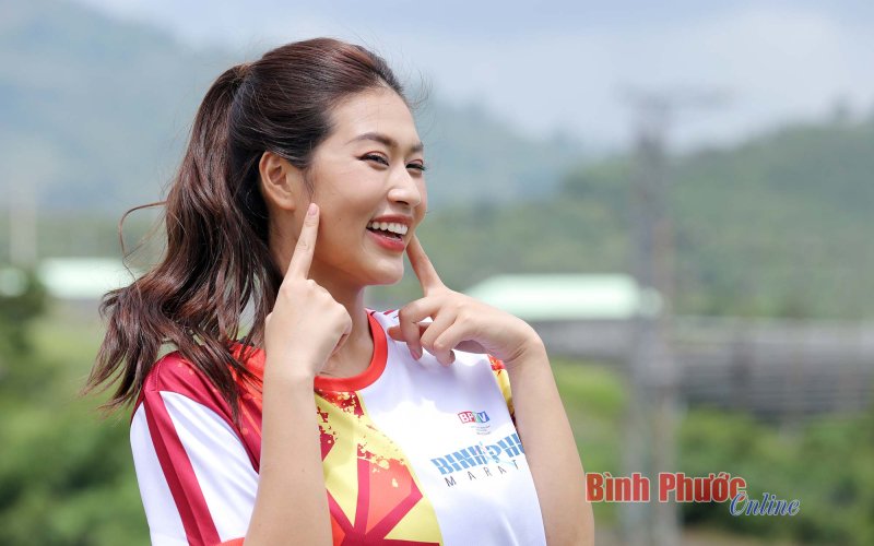 Hoa hậu Thiên Ân: Hãy đến với Bình Phước marathon 2023 để hòa mình vào thiên nhiên tươi đẹp