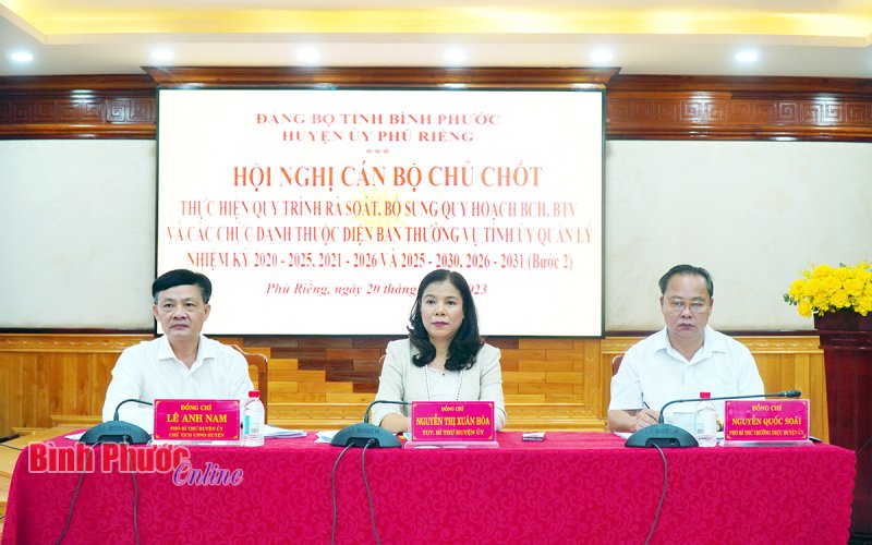 Hội nghị Ban Chấp hành Đảng bộ huyện Phú Riềng