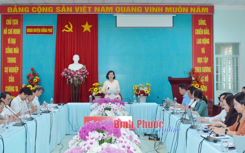 Năm 2023, huyện Đồng Phú phấn đấu giảm 54/79 hộ nghèo