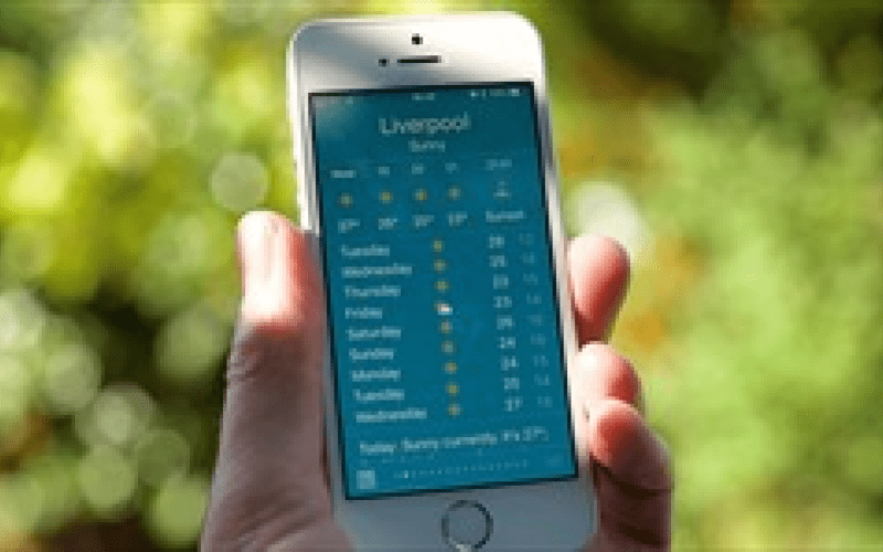 Nắng nóng bất thường, nhiều người trở nên nghiện các ứng dụng dự báo thời tiết