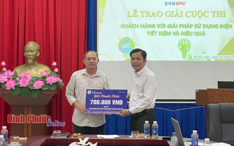 Quay số cuộc thi “Khách hàng với giải pháp sử dụng điện tiết kiệm và hiệu quả”