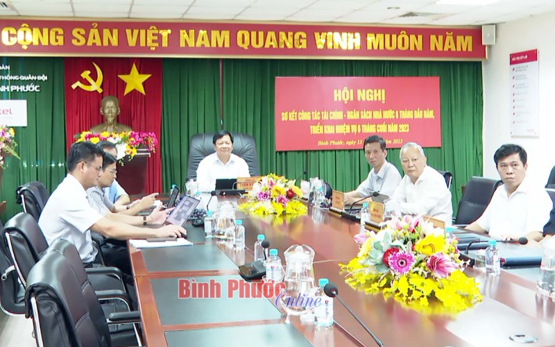 Sơ kết công tác tài chính - ngân sách nhà nước 6 tháng đầu năm