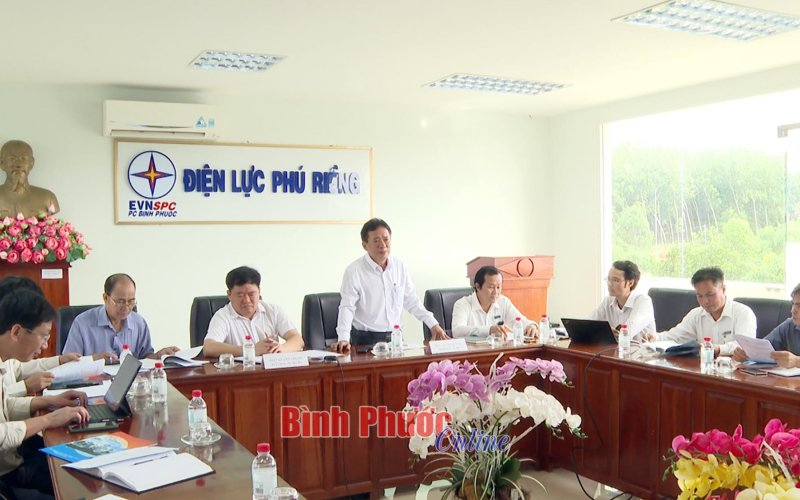 Tháo gỡ vướng mắc các dự án điện trên địa bàn huyện Phú Riềng