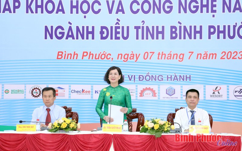 Từng bước đưa ngành khoa học và công nghệ trở thành trụ cột trong ngành điều