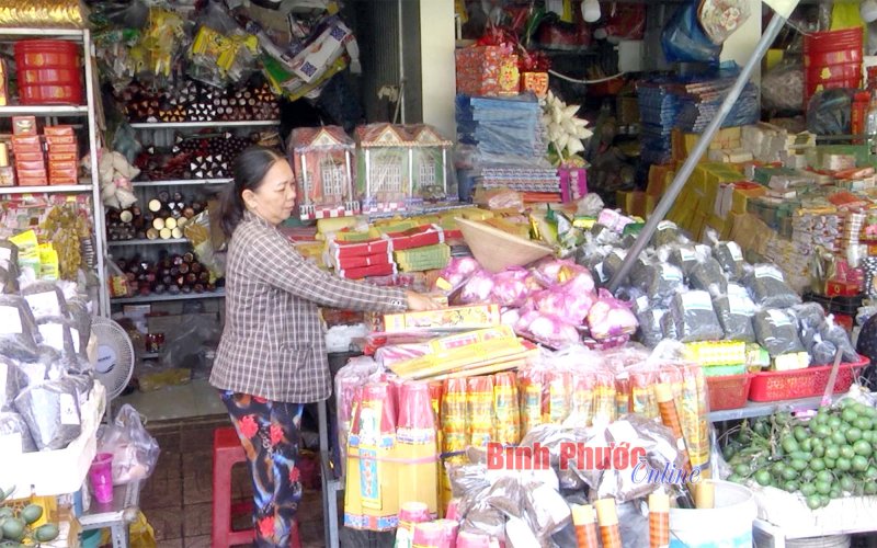 Văn minh ở chợ truyền thống