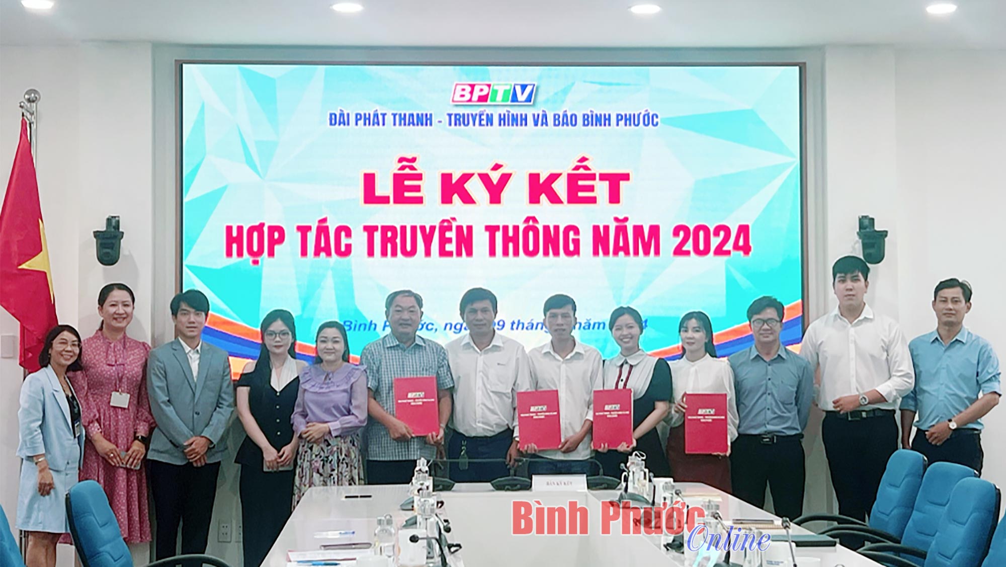 BPTV ký kết hợp tác truyền thông năm 2024