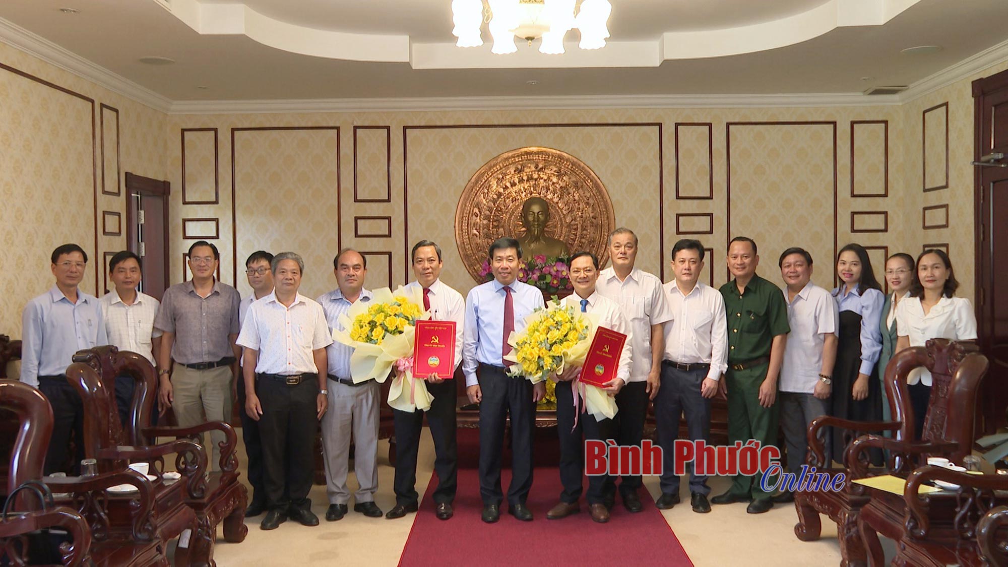 Công bố quyết định của Ban Thường vụ Tỉnh ủy về công tác cán bộ