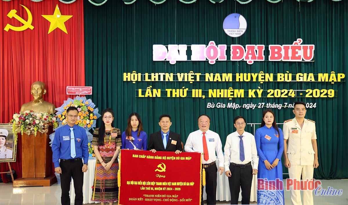 Đại hội đại biểu Hội LHTN Việt Nam huyện Bù Gia Mập lần III