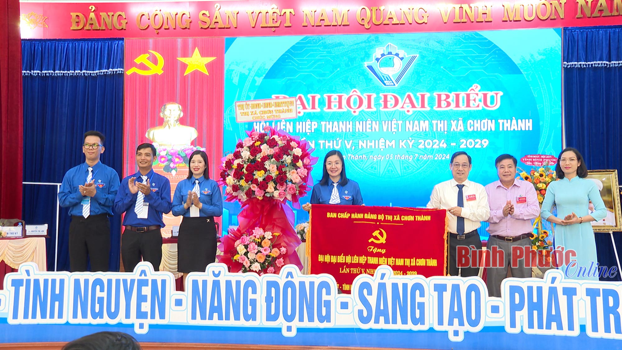  Đại hội Hội LHTNVN thị xã Chơn Thành lần thứ V