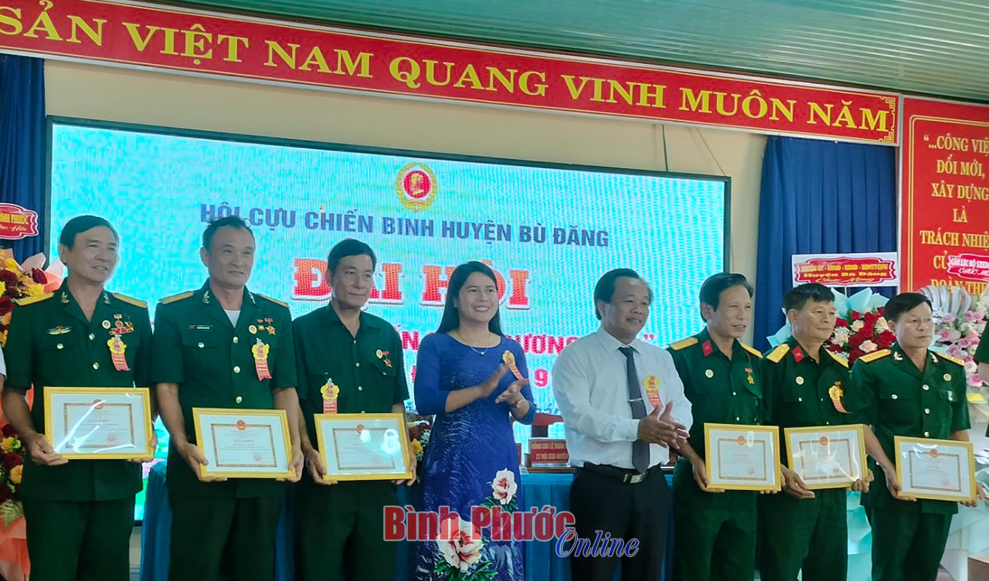 Hội Cựu Chiến binh huyện Bù Đăng 5 năm liền hoàn thành xuất sắc nhiệm vụ