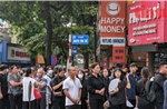 Người dân xếp hàng dài vào viếng Tổng Bí thư Nguyễn Phú Trọng