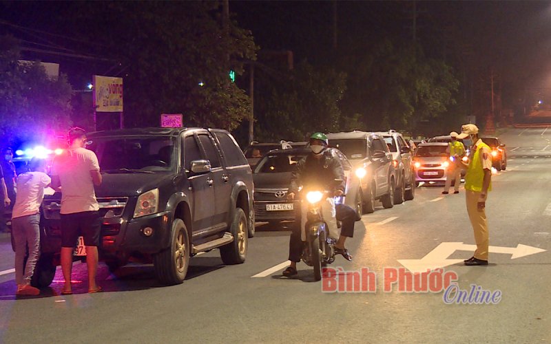 6 nhóm người dân Bình Phước được trở về từ các tỉnh, thành phố đang thực hiện Chỉ thị 16