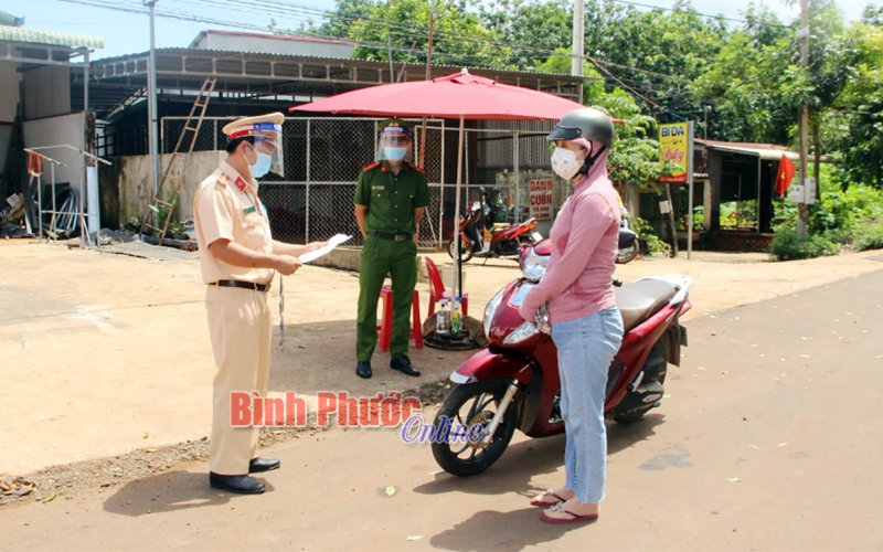 96 trường hợp vi phạm Chỉ thị 16/CT-TTg bị phạt 207 triệu đồng