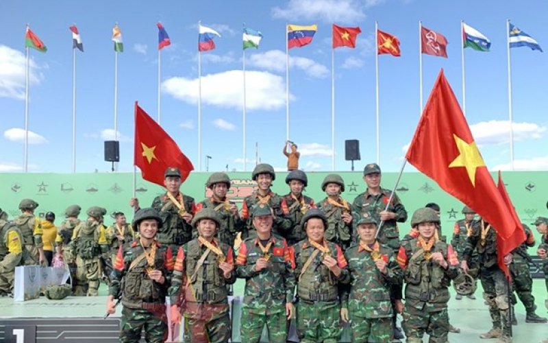 Army Games 2021: Đội tuyển Công binh QĐND Việt Nam xuất sắc giành HCĐ