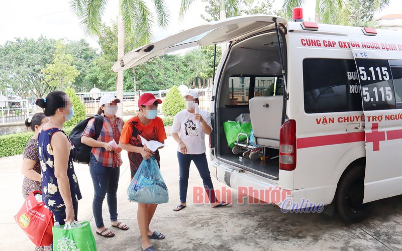 Bệnh viện dã chiến thành phố Đồng Xoài: Điều trị khỏi 16/20 bệnh nhân Covid-19