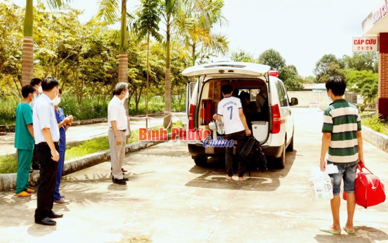 Bình Phước đã có 94 bệnh nhân Covid-19 được chữa khỏi bệnh