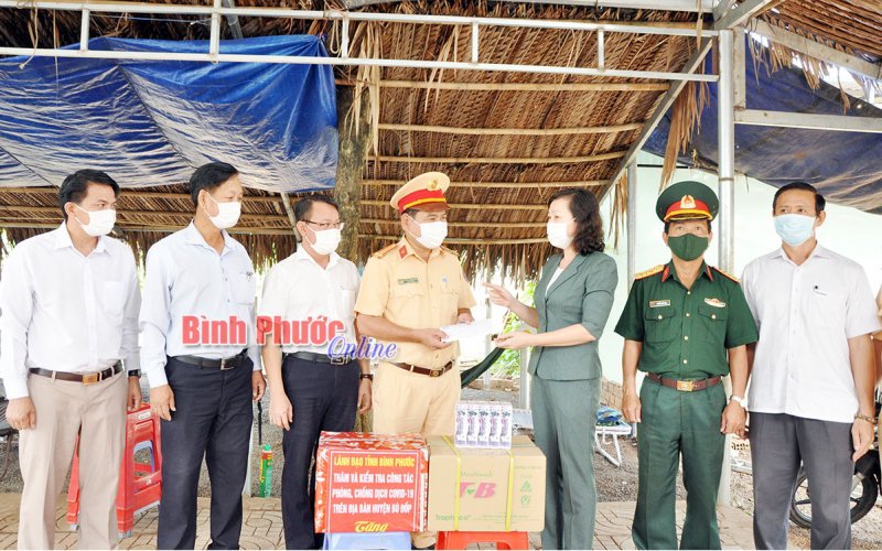 Bù Đốp tăng cường kiểm soát chặt chẽ tuyến biên giới và khu vực giáp ranh