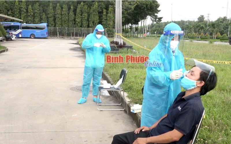Chơn Thành ghi nhận 11 ca F0 liên quan đến công ty đang thực hiện “3 tại chỗ”