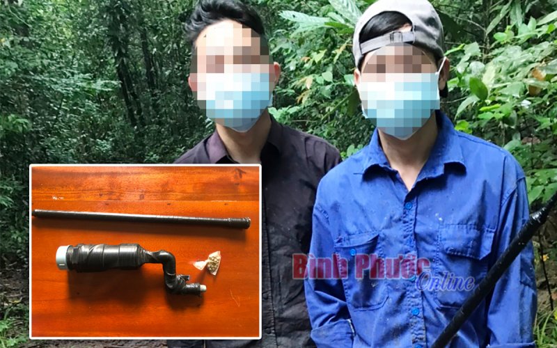 Đồng Phú bắt 2 đối tượng săn bắn động vật hoang dã trái phép