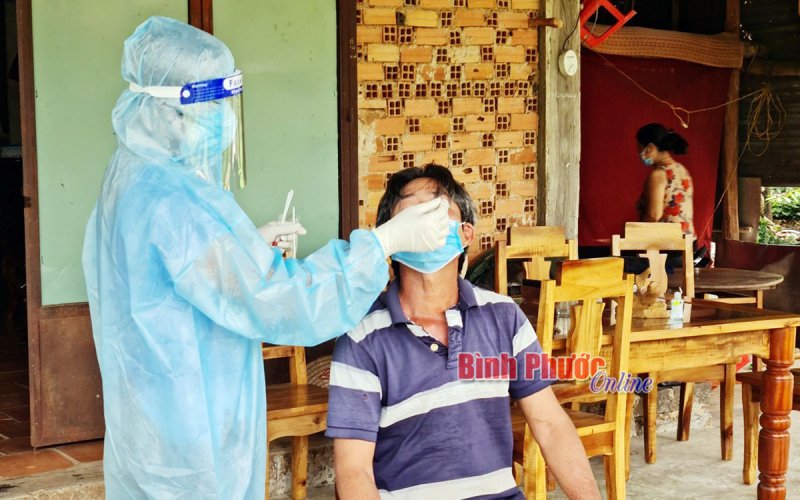 Hơn 10 ngàn lượt mẫu tại xã vùng cam Tân Thành âm tính với SARS-CoV-2