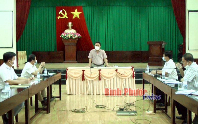 Lộc Ninh: Tháo gỡ khó khăn cho doanh nghiệp do ảnh hưởng của dịch Covid-19