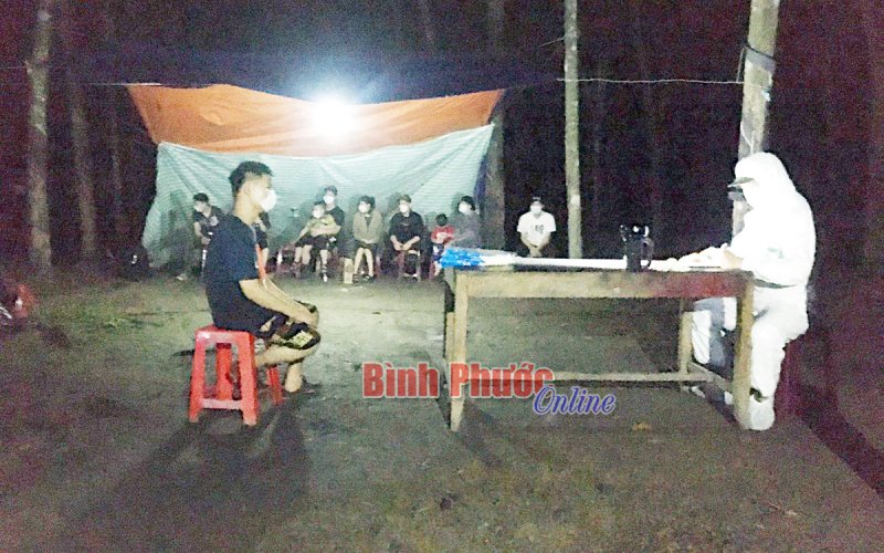 Ngăn chặn 10 người nhập cảnh trái phép từ Campuchia