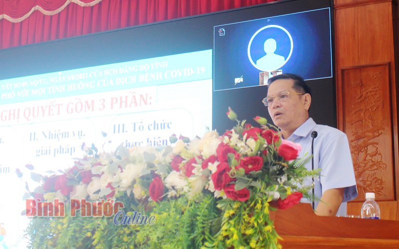 Phú Riềng học tập, quán triệt Nghị quyết 05 của Tỉnh ủy