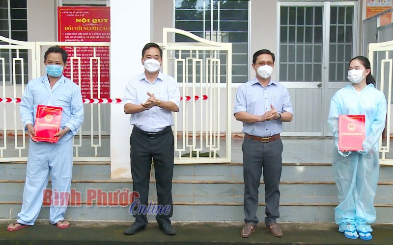 Phước Long: Thêm 2 trường hợp nhiễm Covid-19 được công bố khỏi bệnh