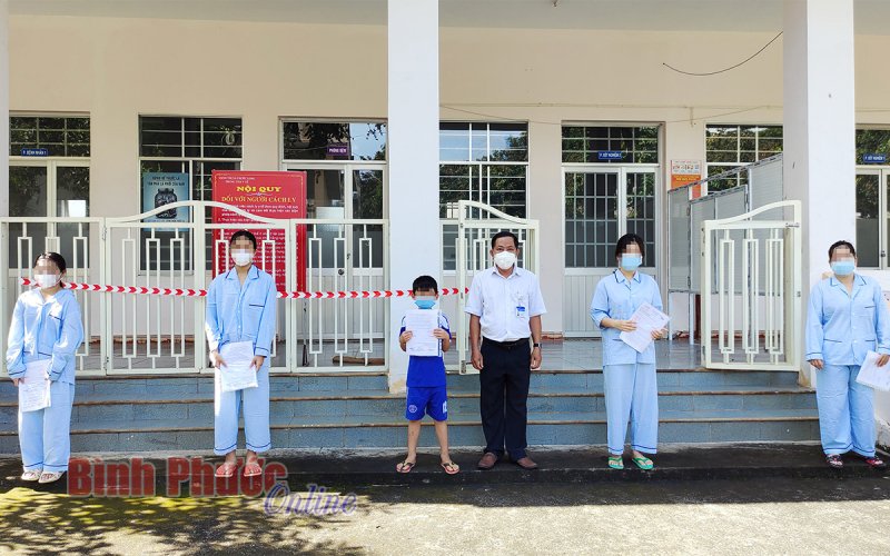 Phước Long thêm 5 bệnh nhân nhiễm Covid-19 điều trị khỏi bệnh