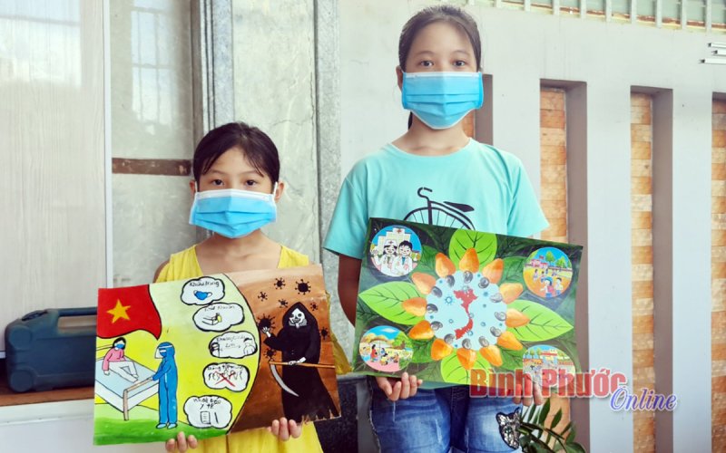 Th&ocirc;ng điệp từ tranh vẽ của trẻ thơ