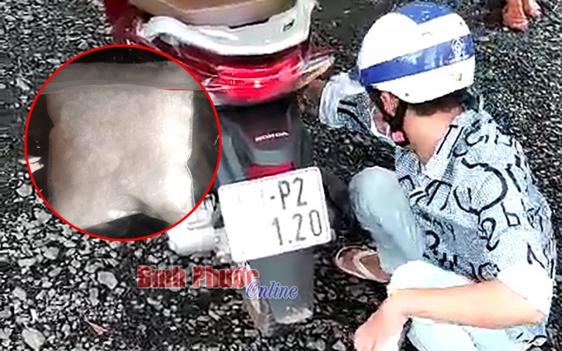 Tuần tra kiểm soát phòng, chống Covid-19, 1 đối tượng tàng trữ trái phép chất ma túy bị bắt