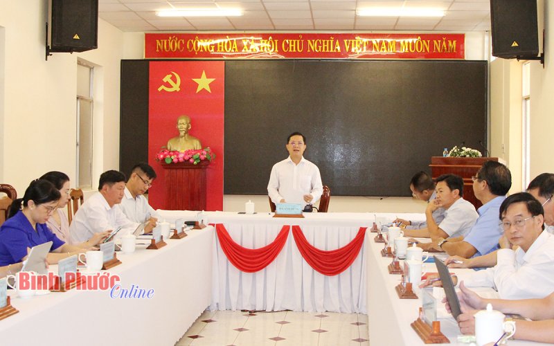 Bình Phước: Thực hiện Đề án 641 cần sự cộng đồng trách nhiệm của toàn xã hội