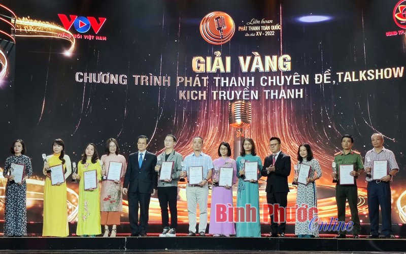 BPTV đoạt 7 giải tại Liên hoan Phát thanh toàn quốc lần thứ XV năm 2022 