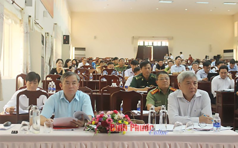 Bù Đốp triển khai thực hiện các văn bản của Trung ương, tỉnh và huyện ủy