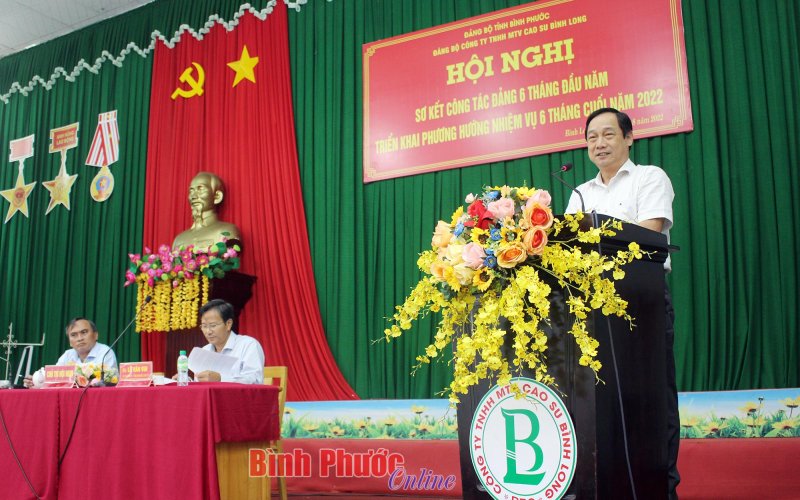 Cao su Bình Long đạt tổng doanh thu hơn 605 tỷ đồng