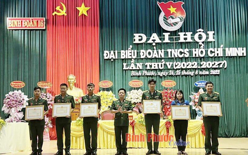 Đại hội đại biểu Đoàn TNCS Hồ Chí Minh Binh đoàn 16 thành công tốt đẹp