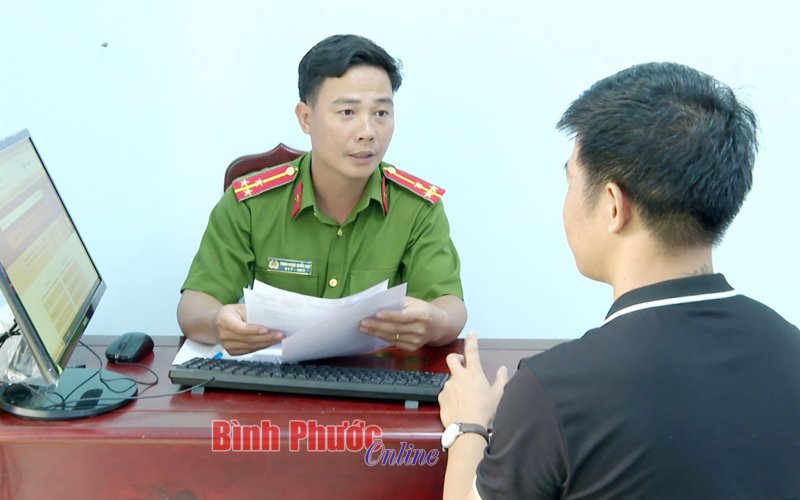 Dấu ấn công an chính quy về xã