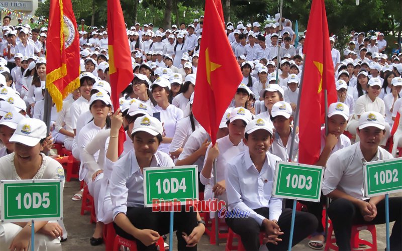Đồng Xoài: Các trường THPT công bố điểm chuẩn xét tuyển vào lớp 10