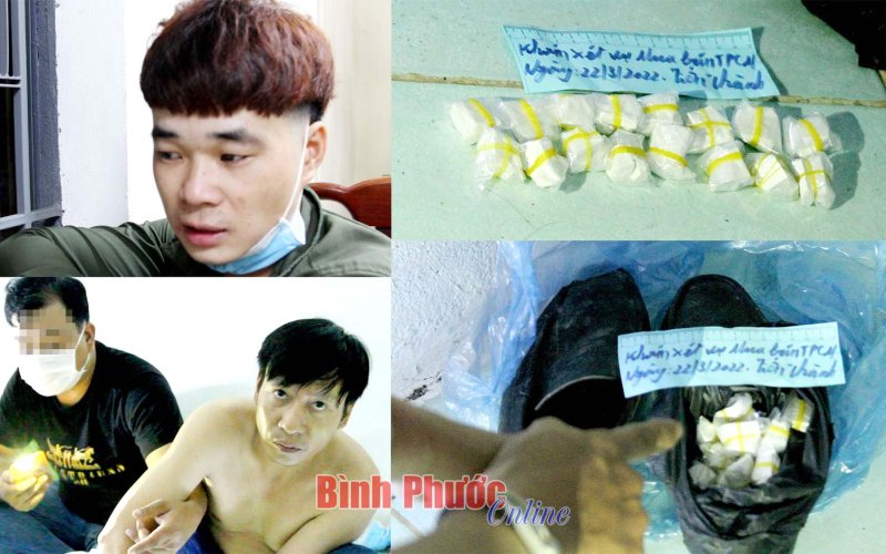Đồng Xoài: Tạm giữ 2 đối tượng mua bán trái phép chất ma túy