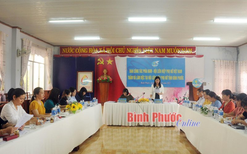 Hội Liên hiệp phụ nữ Bình Phước phát huy hiệu quả nhiều mô hình, cách làm hay