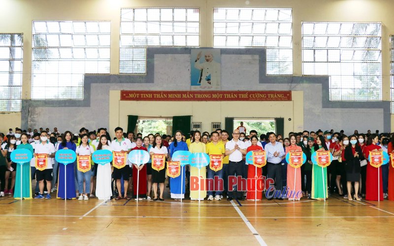 Khai mạc hội thao ngành ngân hàng tỉnh Bình Phước năm 2022