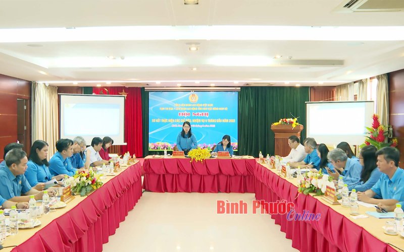 LĐLĐ 7 tỉnh khu vực Đông Nam Bộ (Cụm thi đua số 7) hoàn thành vượt mức các chỉ tiêu, nhiệm vụ