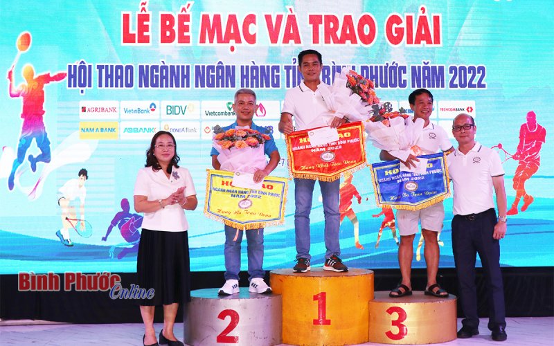 Nam Á bank nhất toàn đoàn hội thao ngành ngân hàng tỉnh Bình Phước năm 2022