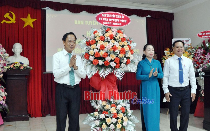 Ngành tuyên giáo Bình Phước giữ vững trận địa tư tưởng