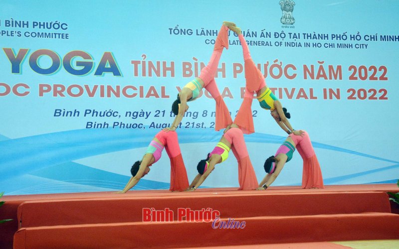 Ngày hội Yoga và Giao lưu văn hóa Ấn Độ tại tỉnh Bình Phước năm 2022