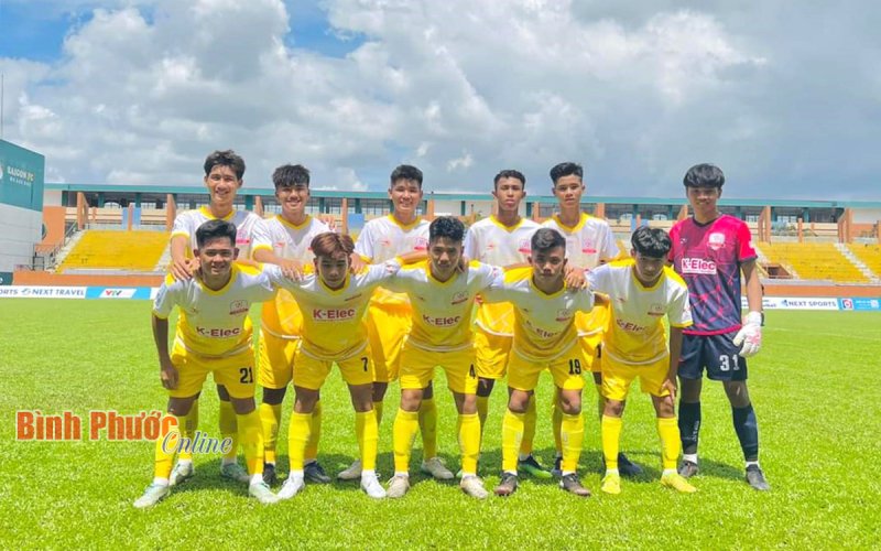 U17 Bình Phước bất ngờ cầm hòa U17 HAGL