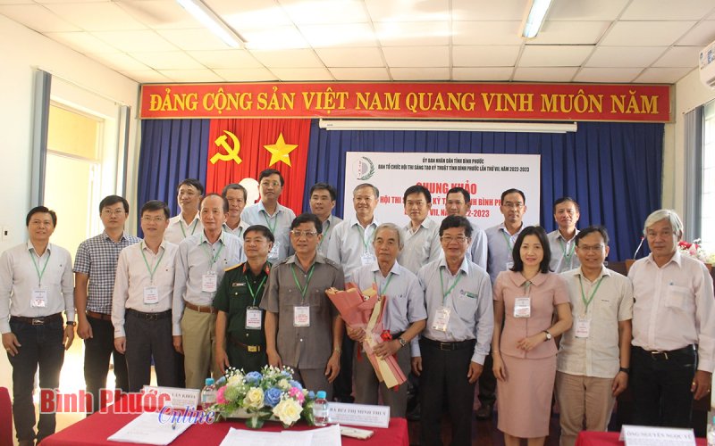 81 mô hình, sản phẩm, giải pháp vào chung khảo hội thi sáng tạo kỹ thuật tỉnh Bình Phước 