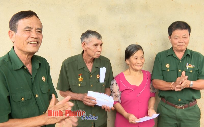 Ấm áp nhà nghĩa tình cựu chiến binh huyện Bù Đăng