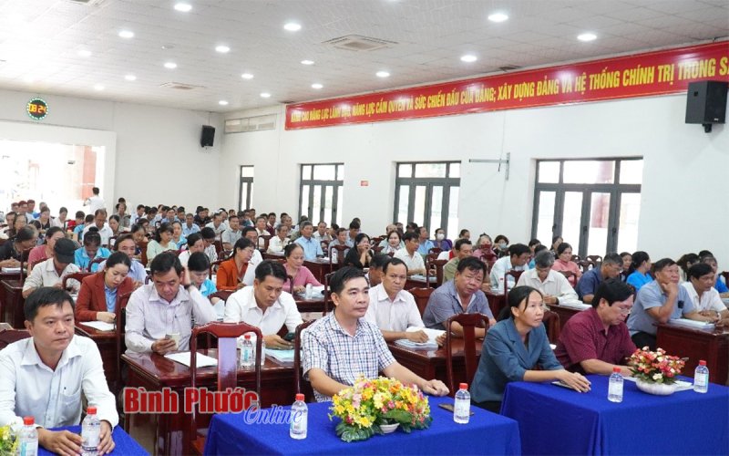 Bình Long tập huấn Chương trình “mỗi xã một sản phẩm OCOP”