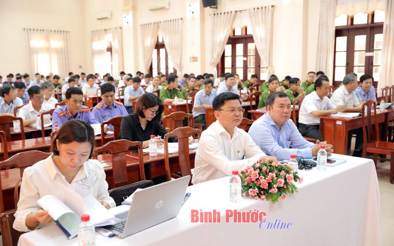 Bình Phước: Tập huấn công tác giám định tư pháp
